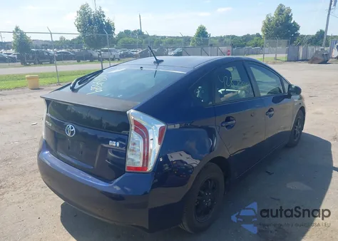 2012 Toyota Prius Three z USA, uszkodzony, nr VIN JTDKN3DU2C1503343